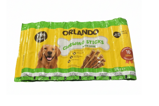 ORLANDO Chewing Sticks with  Game for Dogs