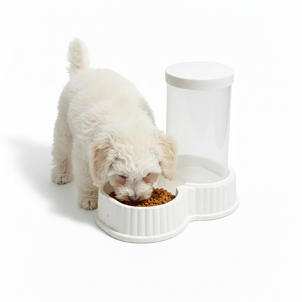 Pet Dry Food Dispenser Self Refilling Feeder
