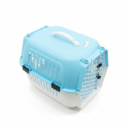 Pet Carrir Box Medium Size Available in two colors light blue and light green