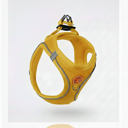 Pawstar 2XS Neon Orange Air Mesh Dog Harness 24 to 28cm