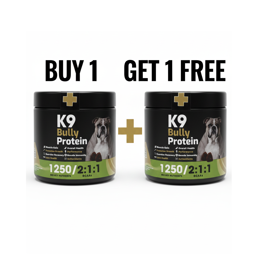 K9 Supplement Bully Protein For Dogs 90 Pcs buy One Get One Free