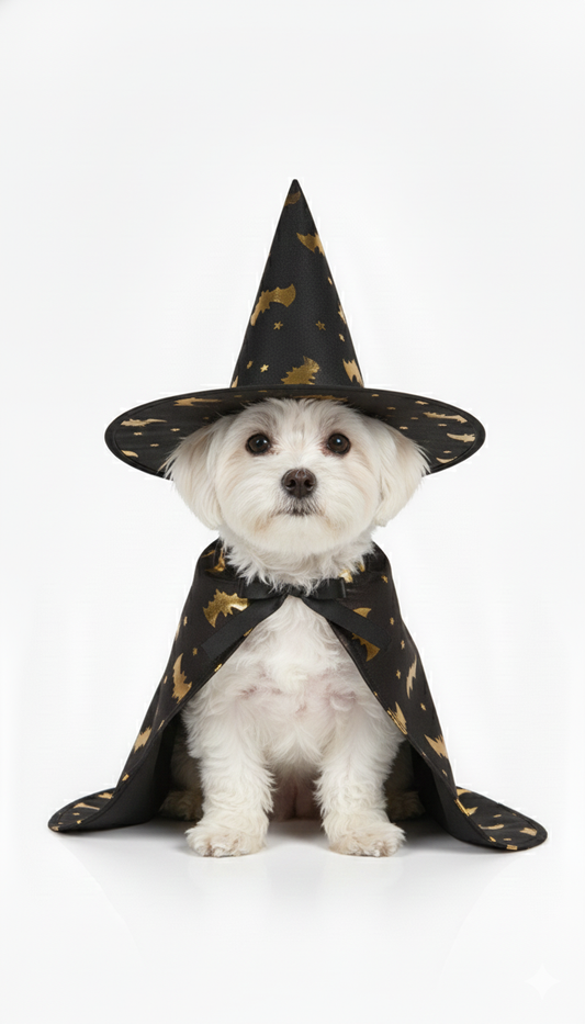 Lefties Pets Cat Halloween Pyjama Large Mex 28 Neck 42Cm Back 50Cm Chest 66Weight 9 to 20 Kg