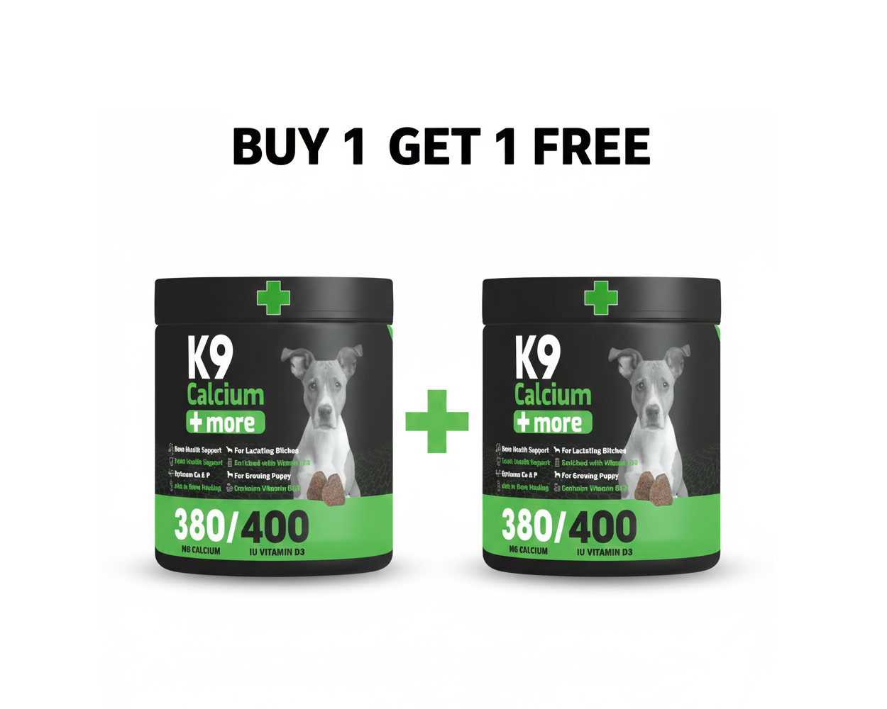 K9 Supplement Calcium For Dogs 90 Pcs buy One Get One Free