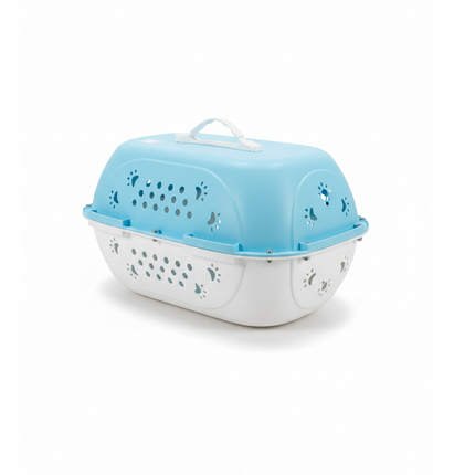 Pet Carrir Box Medium Size Available in two colors light blue and light green