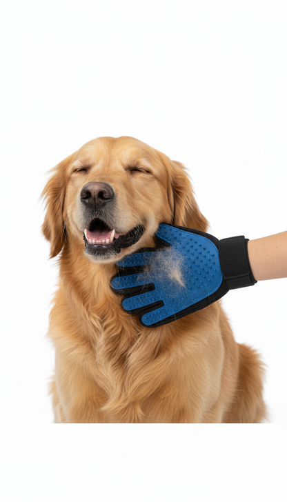 Nunbell Pet Grooming Brush Mitt