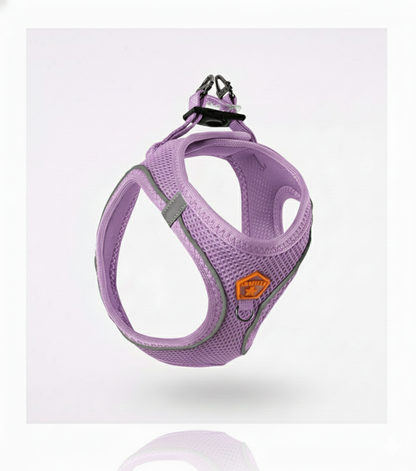 Pawstar Light Purple 3XS Air Mesh Dog Harness Neck 20-24cm And Waist 24-28cm