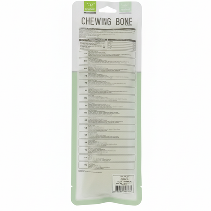 Nunbell White Bones Chew For Dogs 1 Pc 6 Lnch