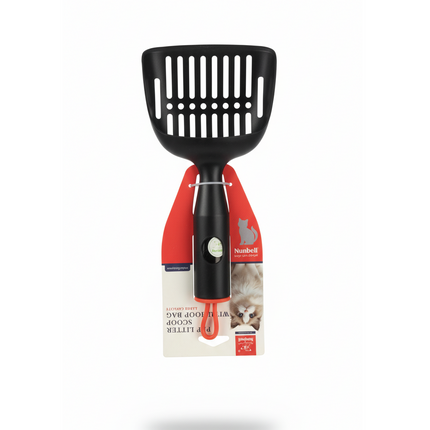 Nunbell Pet Litter Scoop With Poop Bag
