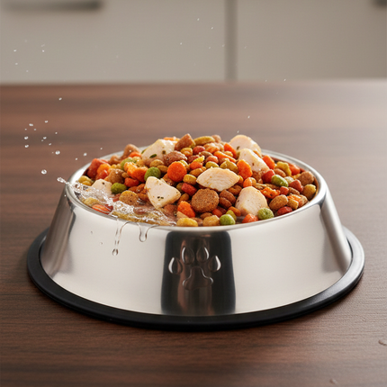 Stainless Steel Dog Bowl XL 30 Cm