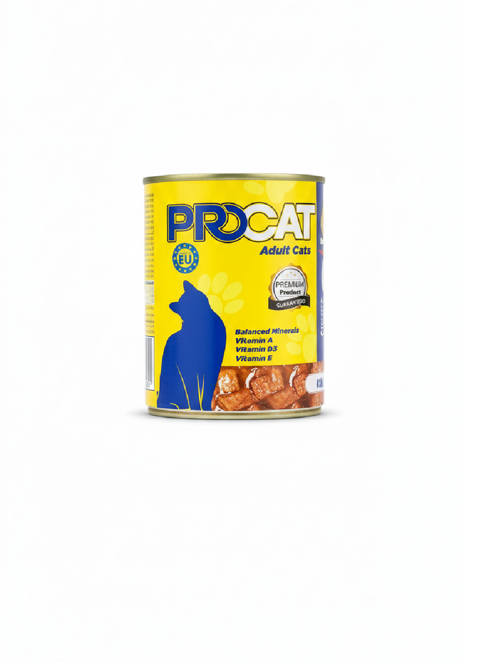 Pro Cat Adult Cat Food Chunks with Salmon in Gravy  Complete Wet Food 415g