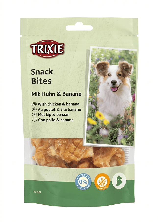 Trixie Snack Bites with Chicken And Banana for Dogs 100g