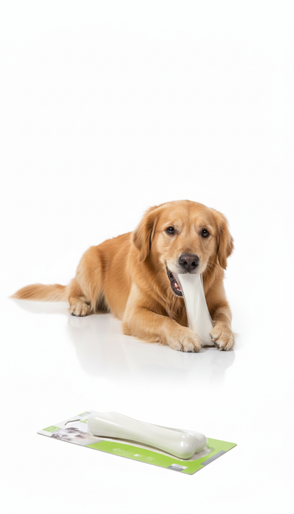 Nunbell Premium Silicone Dog Chew Toy Bone Shape