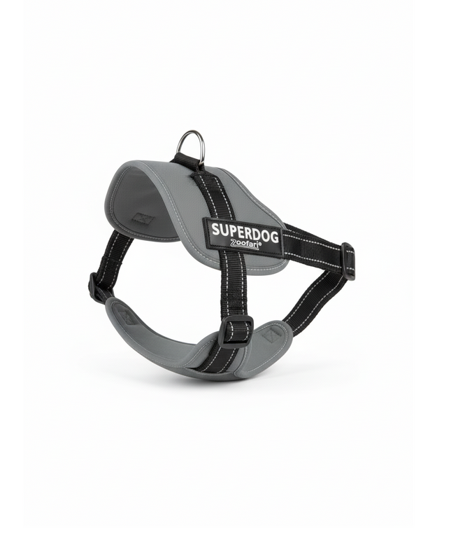 Zoofari dog harness XS approx 30 - 39 cm grey