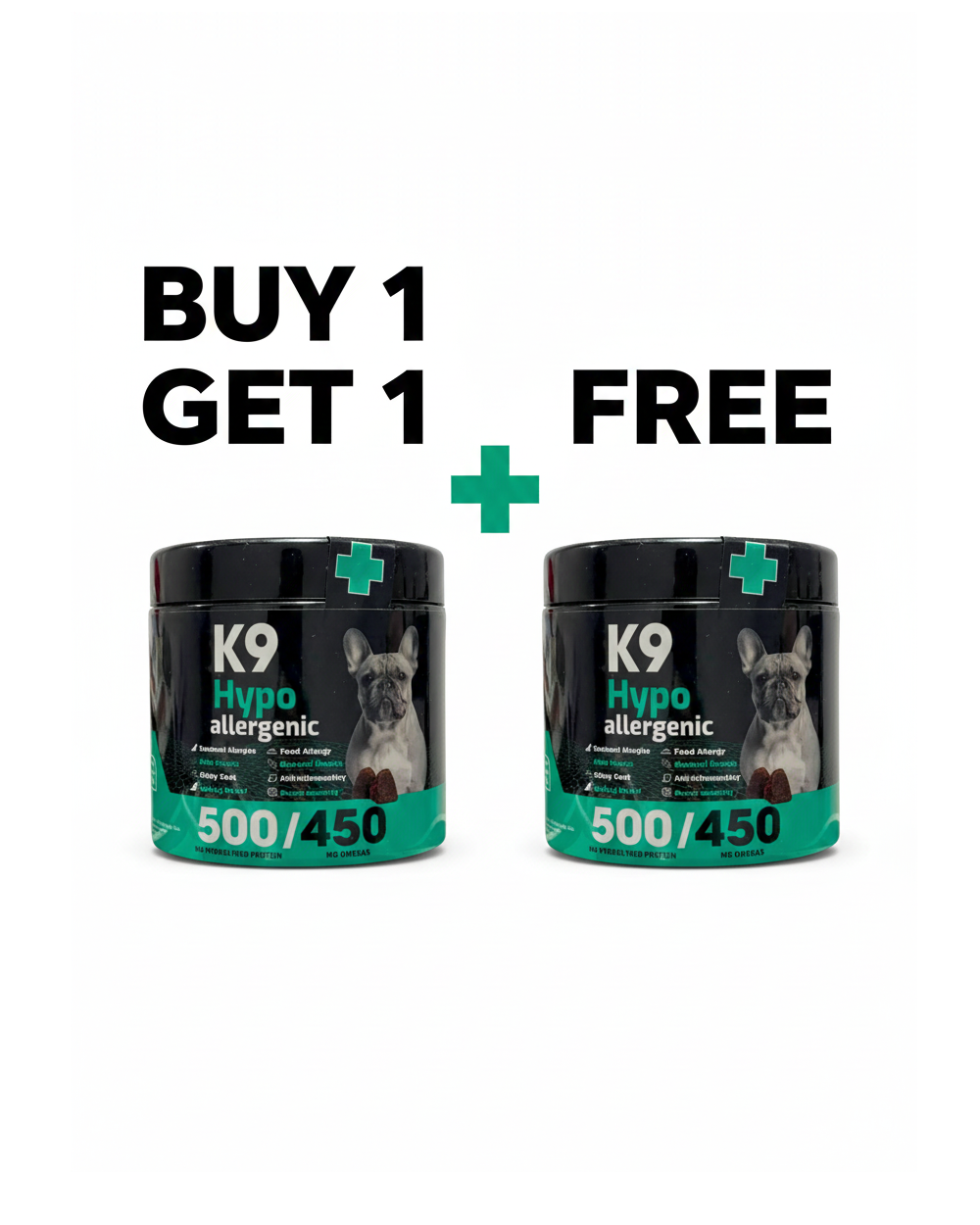 K9 Supplement Hypoallergrnic For Dogs 90 Pcs buy One Get One Free