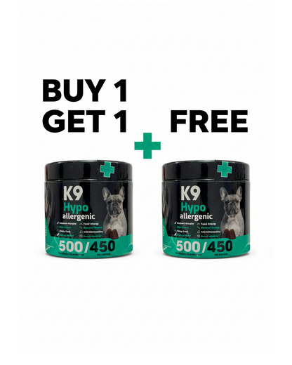 K9 Supplement Hypoallergrnic For Dogs 90 Pcs buy One Get One Free