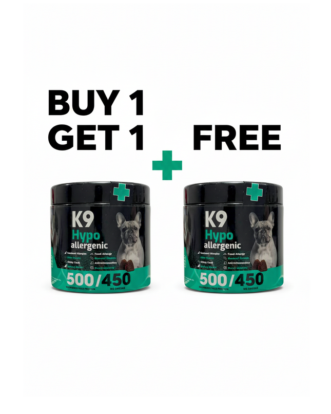 K9 Supplement Hypoallergrnic For Dogs 90 Pcs buy One Get One Free