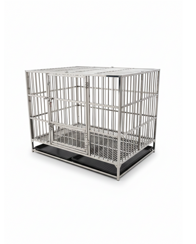 Cage Made Of Steel And Stainless 125 cm