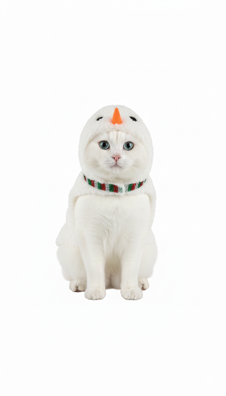 Lefties Pets Snowman Pyjamas Cat Medium Mex 26 Neck 30 Cm Back 36 Cm Chest 44 Weight 4 to 9 Kg