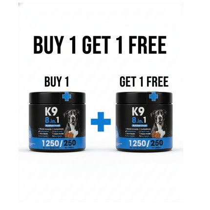 K9 Supplement 8in1 multifunctional For Dogs 90 Pcs buy One Get One Free