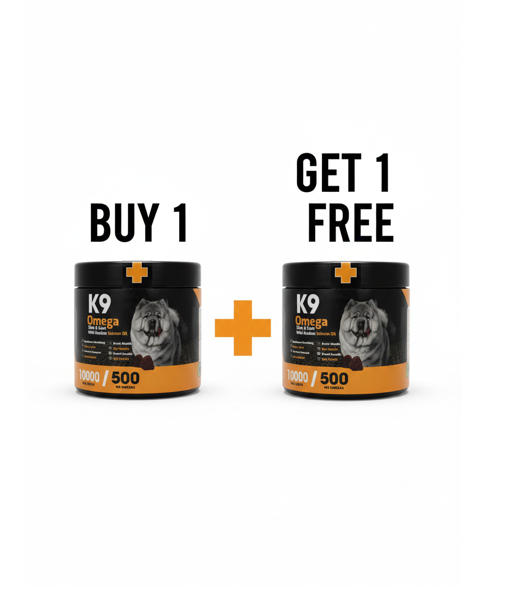 K9 Supplement omega skin and coat For Dogs 90 Pcs Puy One Get One Free