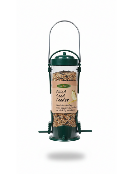 Oakdale Filled Bird Seed Feeder