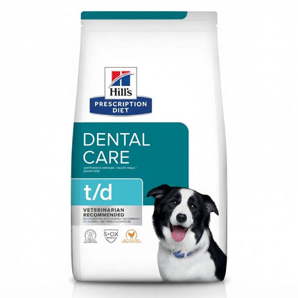Hill's Prescription Diet t/d Dental Care Dry Dog Food with Chicken 4 kg