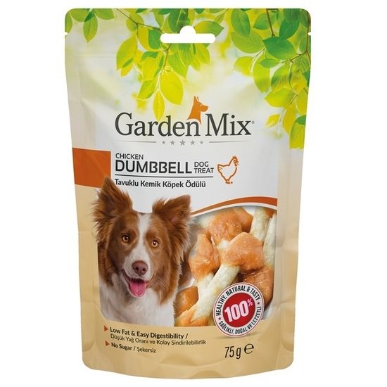 Gardenmix Chicken Bone Dog Treat 75gr