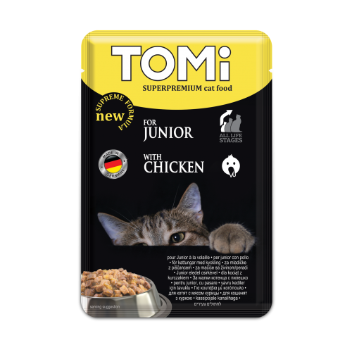 Tomi Wet Food with Chicken for Kittens 100 gr