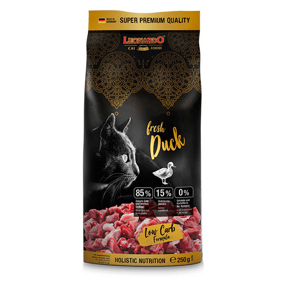 Leonardo GF and holistic Dry Food For adult Cats With fresh Duck 1.5 Kg