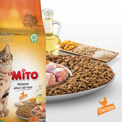 Mito Complete Dry Food with Chicken for Adult Cats 1 kg