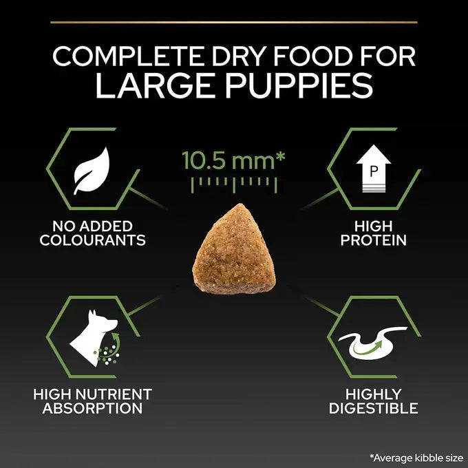 Purina Pro Plan Healthy Start Dry Food with Chicken for Athletic Large Breed Puppies 12 kg