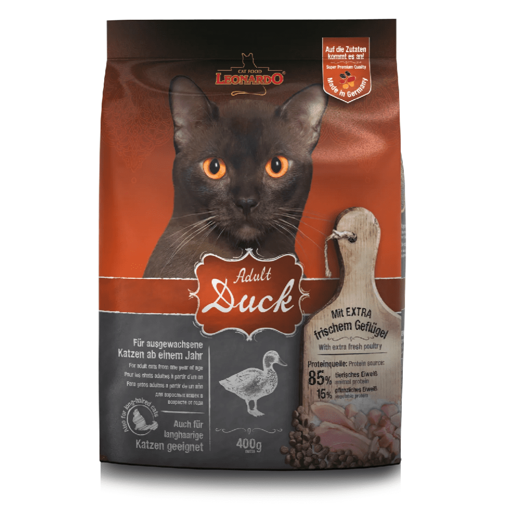 Leonardo Cat Food Rich In Duck 2 Kg