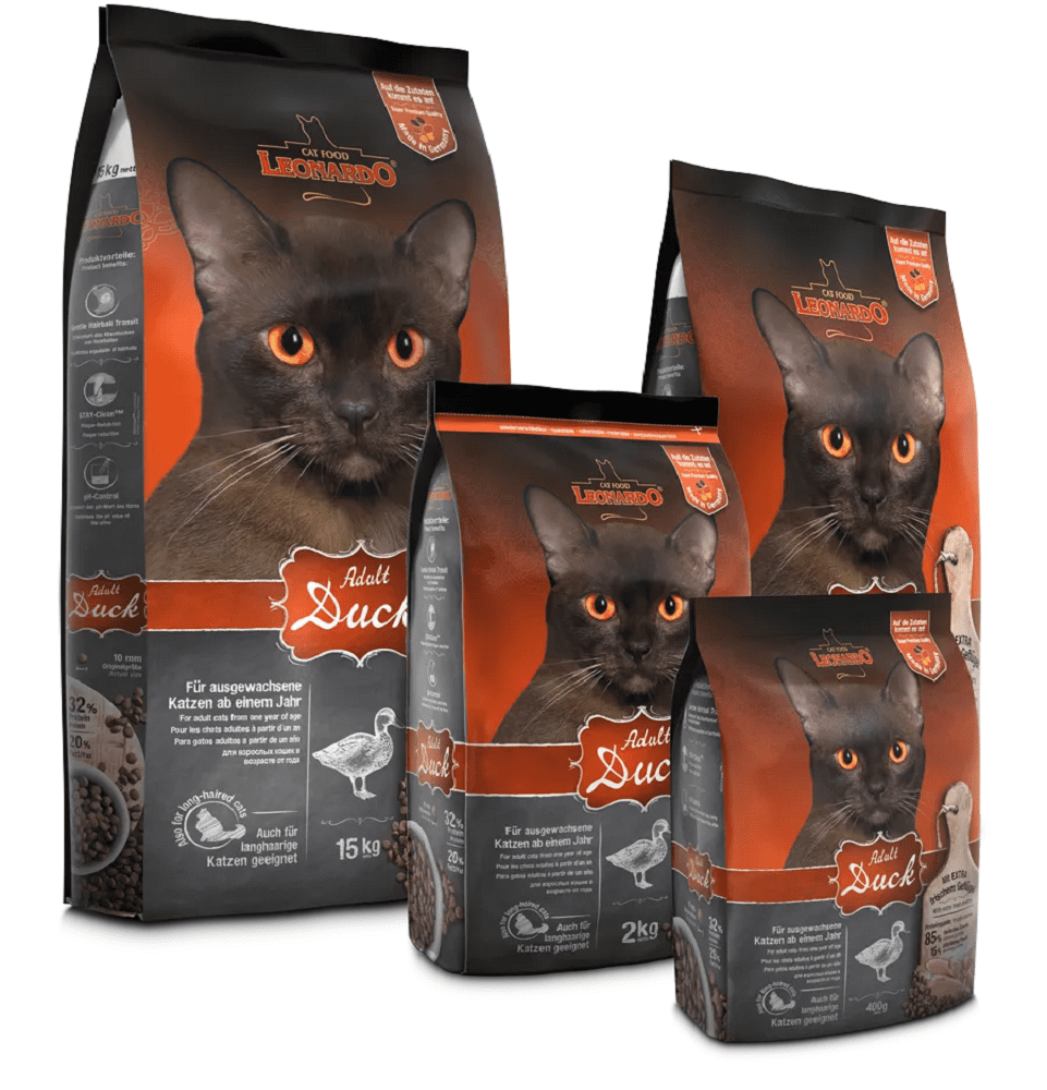 Leonardo Cat Food Rich In Duck 2 Kg