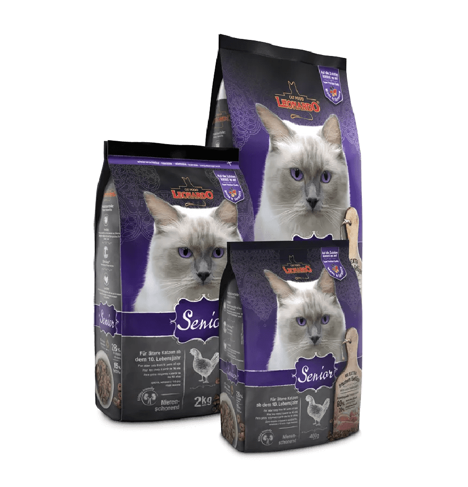 Leonardo Dry Food  For Senior Cats With Chicken (10+ Years) 2 kg