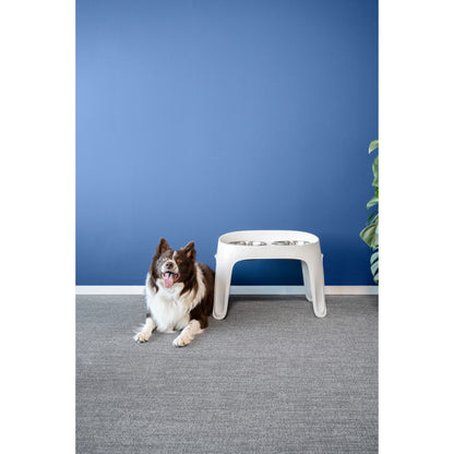 Moderna Skybar Large White Dual Dog Bowl 2 in 1800 L