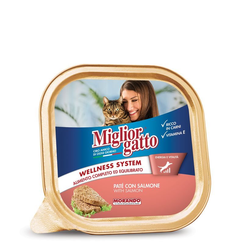 Miglior Gatto Salmon Pate 150gm