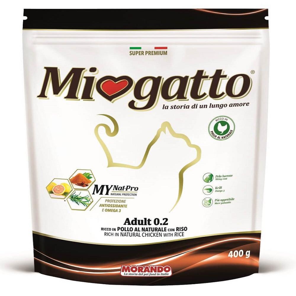 Morando MioGatto Adult Chicken And Rice 400g