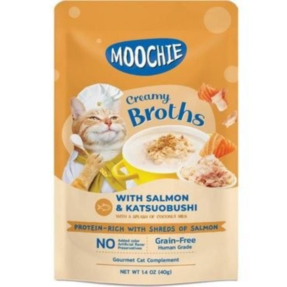 Moochie Broths Creamy Soup with Salmon and Katsuobushi 40gm