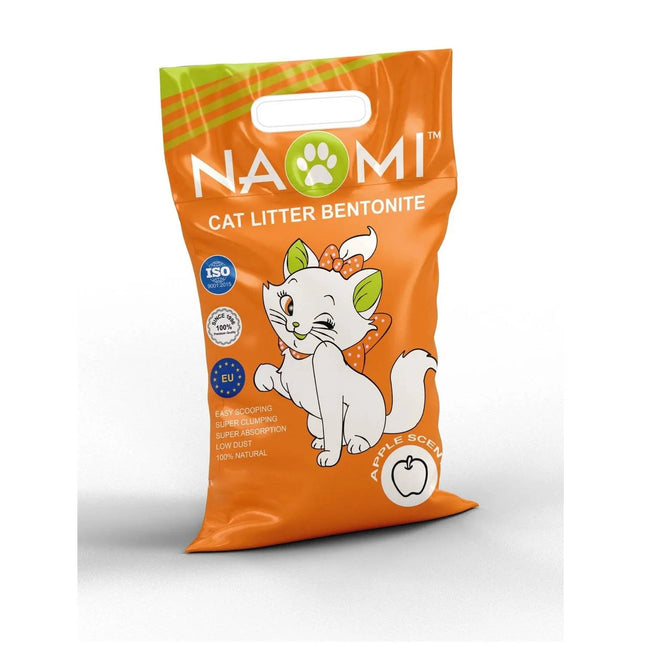 NAOMI Cat Litter Apple Scent 5.L - Ziggy Pupps