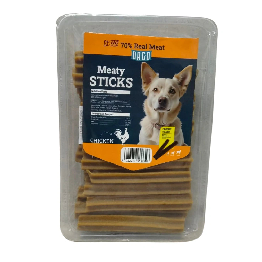 Orgo Meaty Sticks Dog Treats with Chicken 500 gr