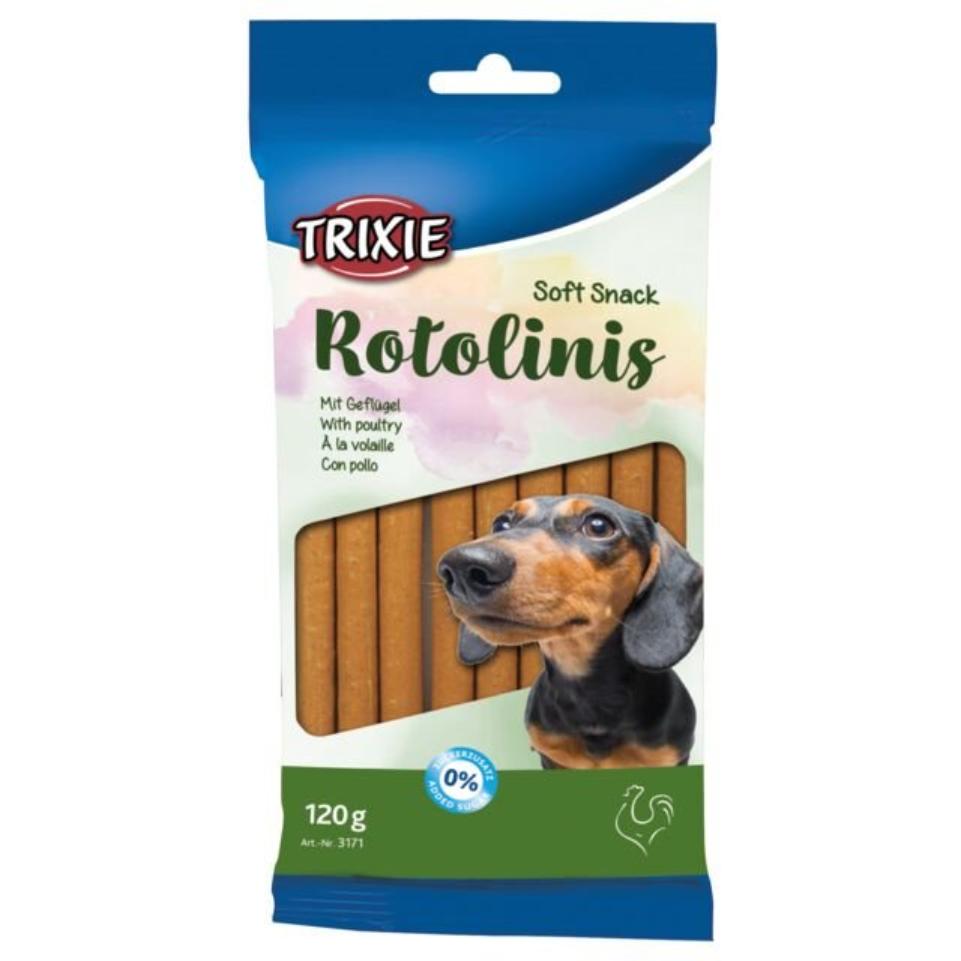 Trixie Rotolinis Soft Dog Treats with Poultry 120 gr