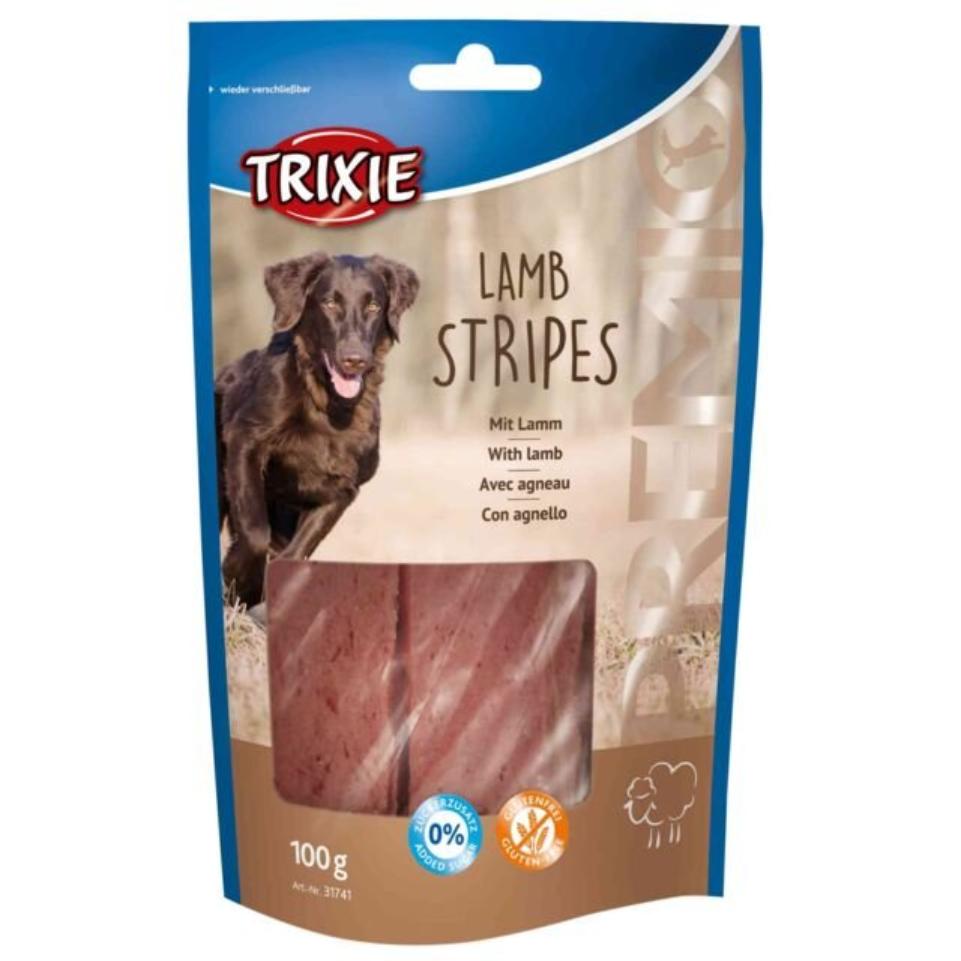 Trixie Stripes Dog Treats with Lamb 100 gr