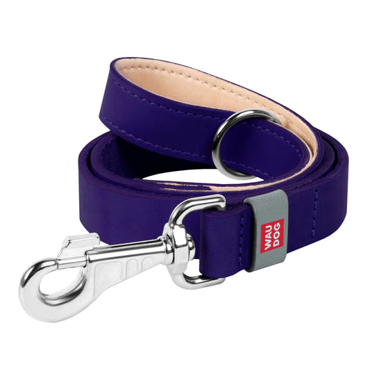 WAUDOG small to Large Purple Dog Leash 122 in 2 cm