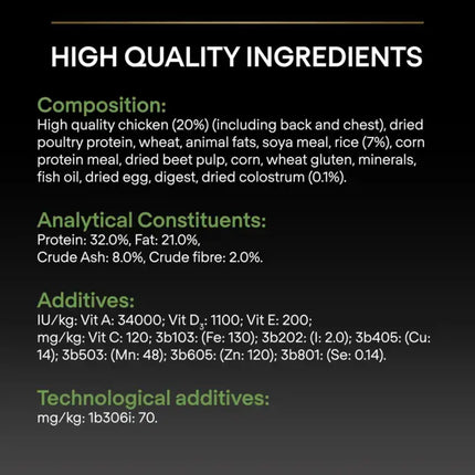 طعام جاف بورينا برو بلان ستارت بالدجاج للجراء من السلالات الصغيرة 3 كجم 