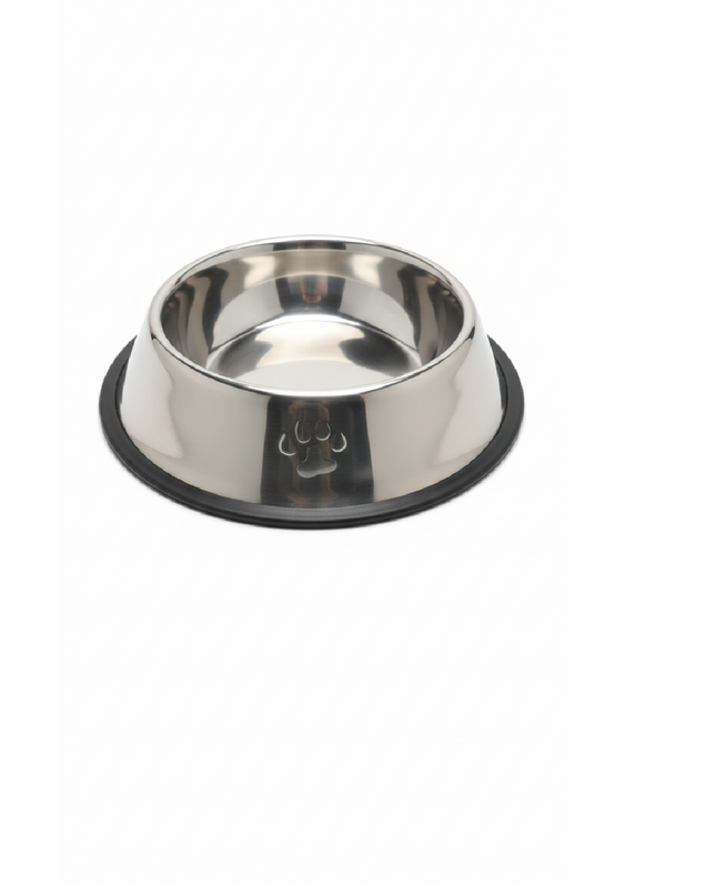 Stainless Steel Dog Bowl Medium 22 Cm - Ziggy Pupps
