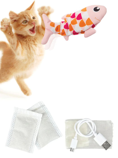 Catit groovy Crazy Moving fish pink