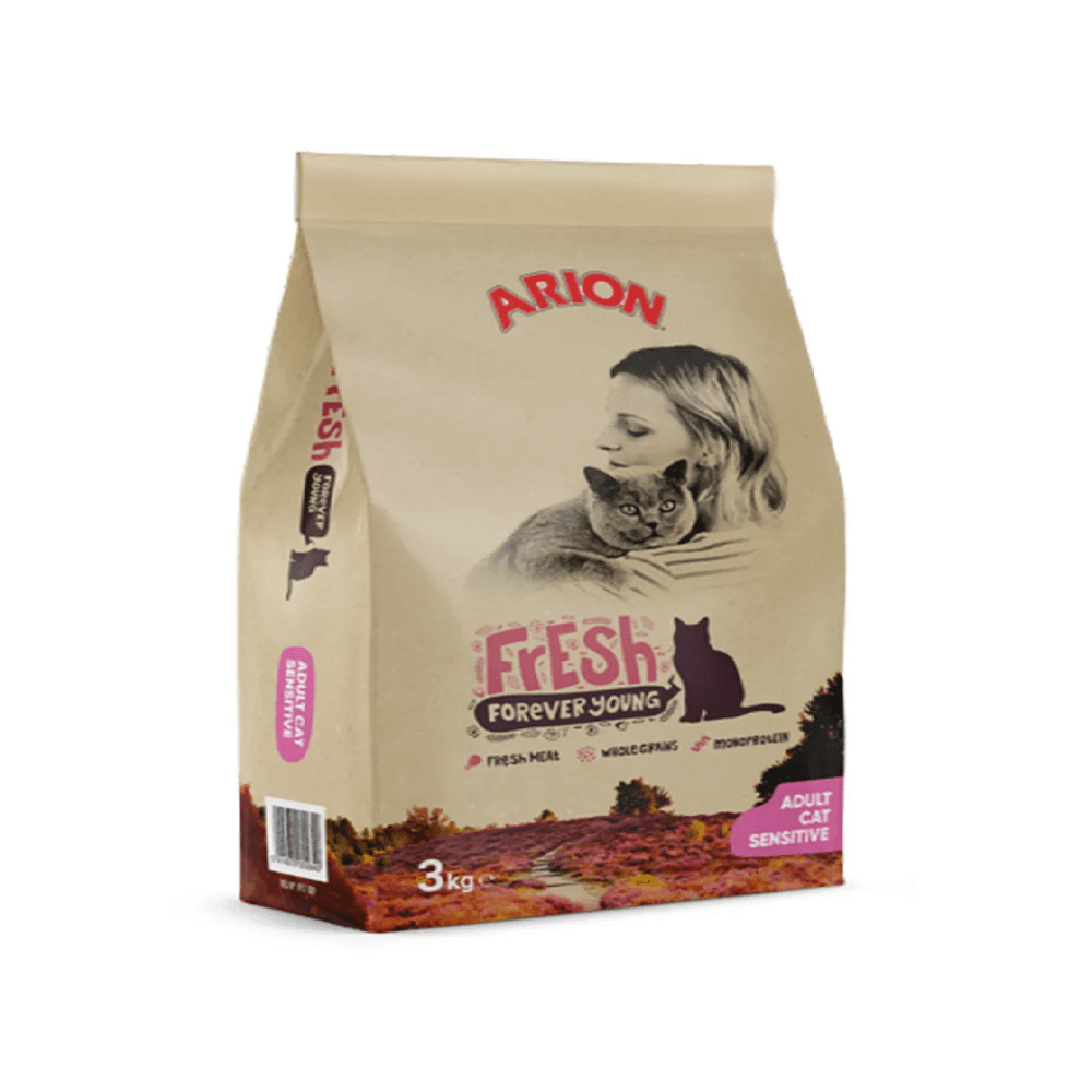 Arion Fresh For Sensitive Cats 3kg