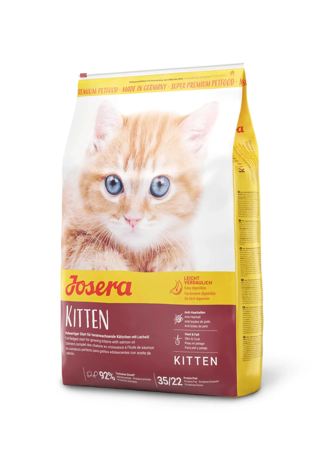 Josera Anti-Hairball Dry Food with Salmon Oil for Kittens 10 kg