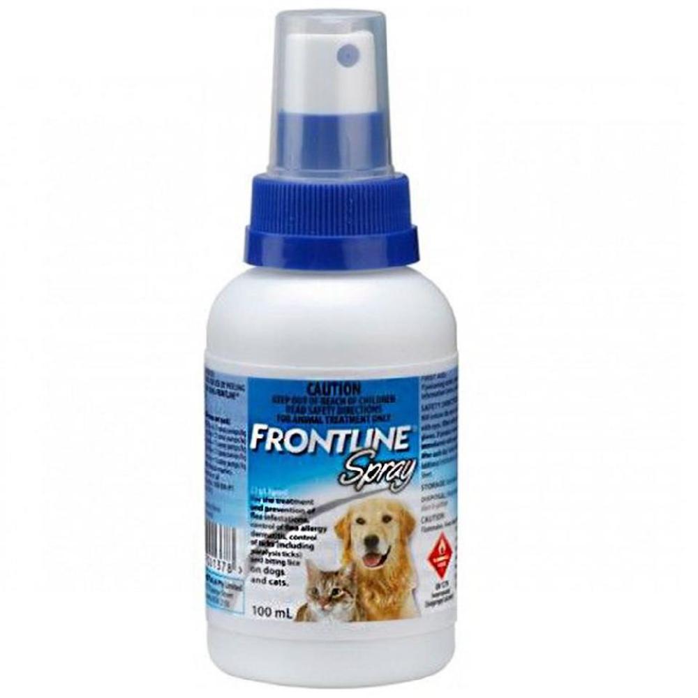 Frontline Fleas And Ticks Spray for Dogs and Cats 100ml