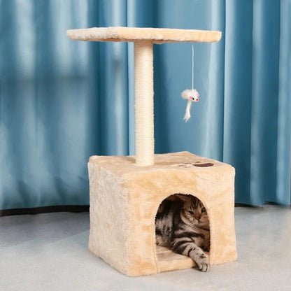 Cat Tree Platform With Indoor Scratches And Posts X small